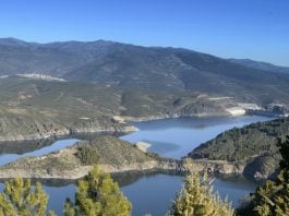 Embalse de El Atazar, en la Comunidad de Madrid.