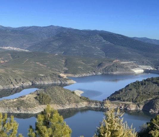 Embalse de El Atazar, en la Comunidad de Madrid.