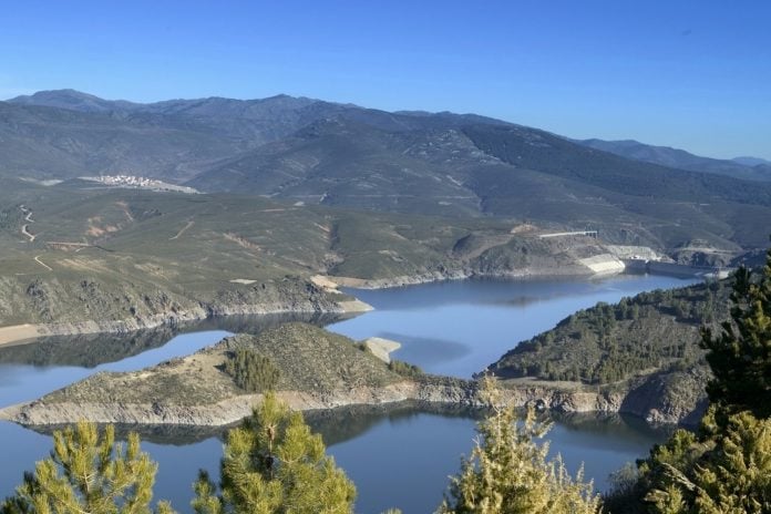 Embalse de El Atazar, en la Comunidad de Madrid.