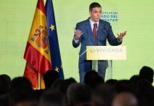 Pedro Sánchez, en el acto sobre vivienda del 13 de enero de 2025. (Foto: EP)