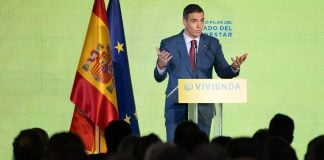 Pedro Sánchez, en el acto sobre vivienda del 13 de enero de 2025. (Foto: EP)