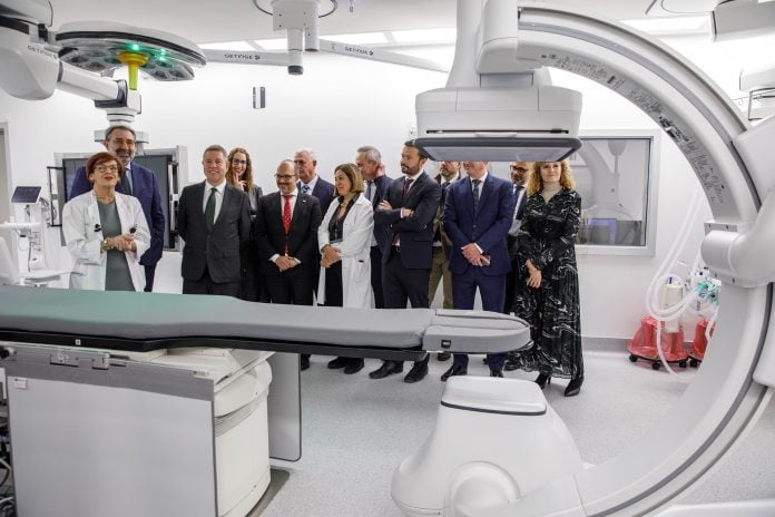 Quirófano híbrido del Hospital de Guadalajara el 24 de enero de 2025.